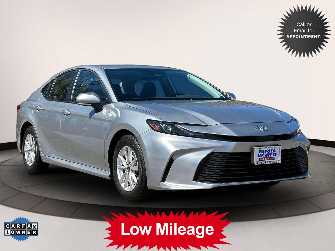 2025 Toyota Camry LE — Sedan — 12,845 mi — Clinton, NJ