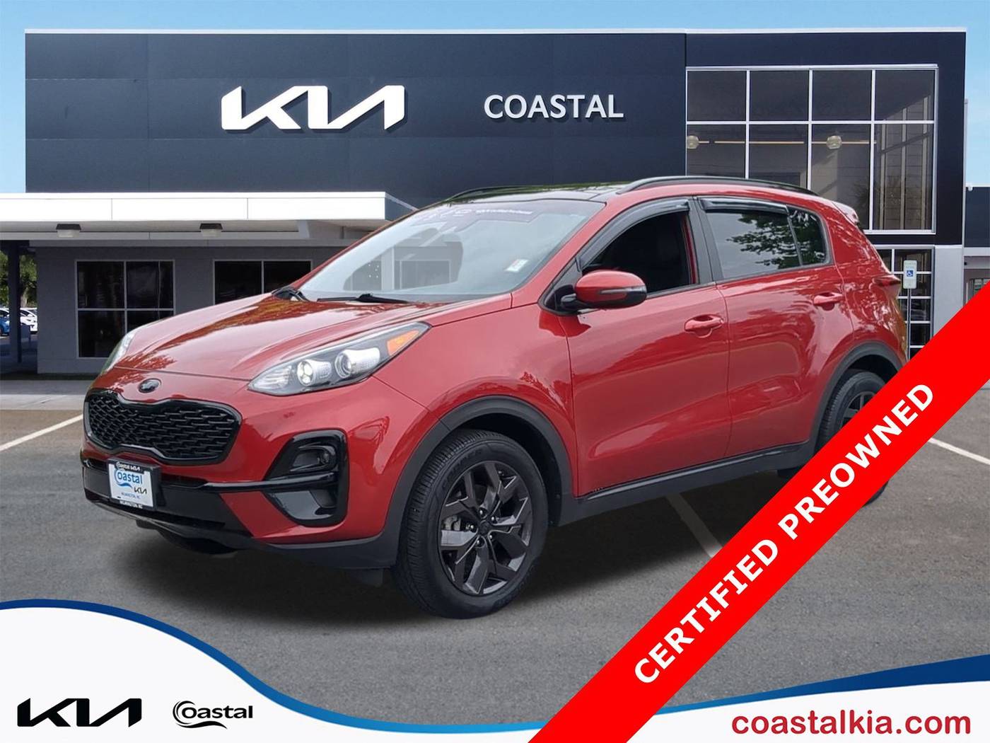 2021 Kia Sportage S — SUV — 54,304 mi — Wilmington, NC