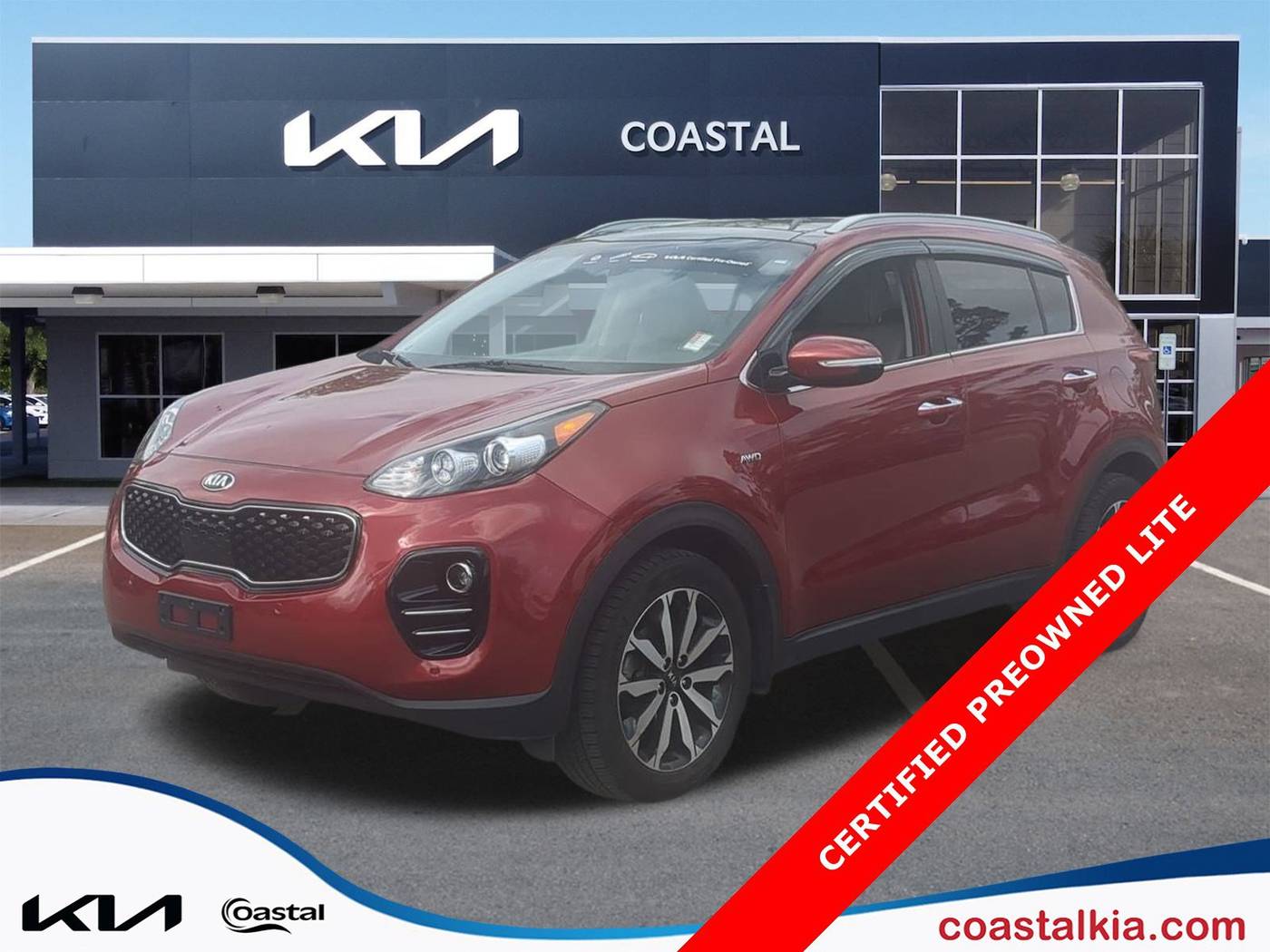 2017 Kia Sportage EX — SUV — 78,956 mi — Wilmington, NC