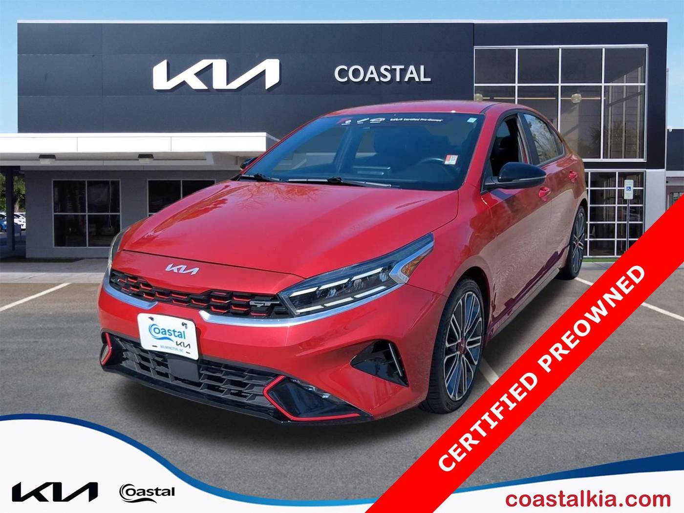 2023 Kia Forte GT — Sedan — 16,140 mi — Wilmington, NC