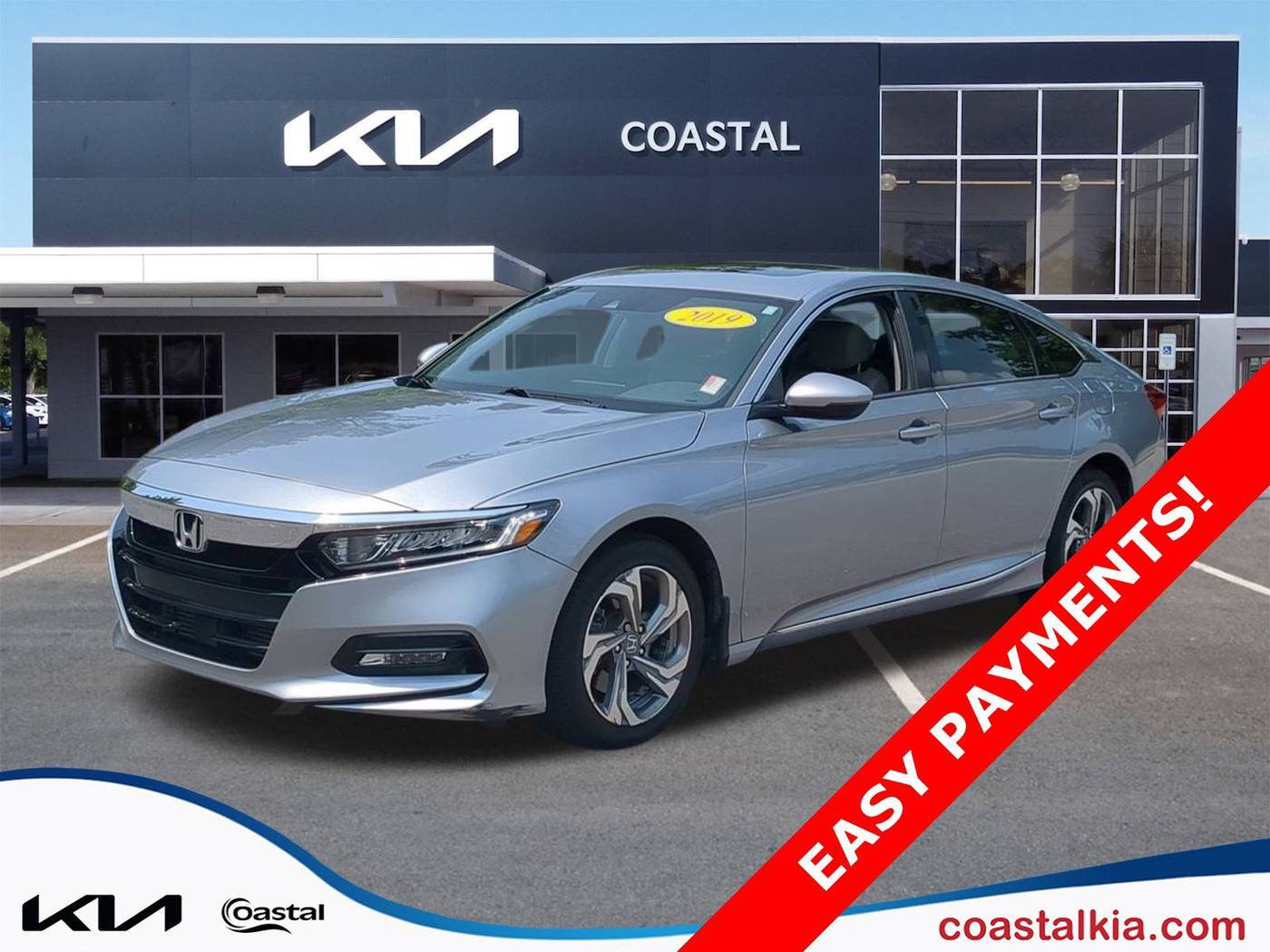 2019 Honda Accord EX-L — Sedan — 88,909 mi — Wilmington, NC