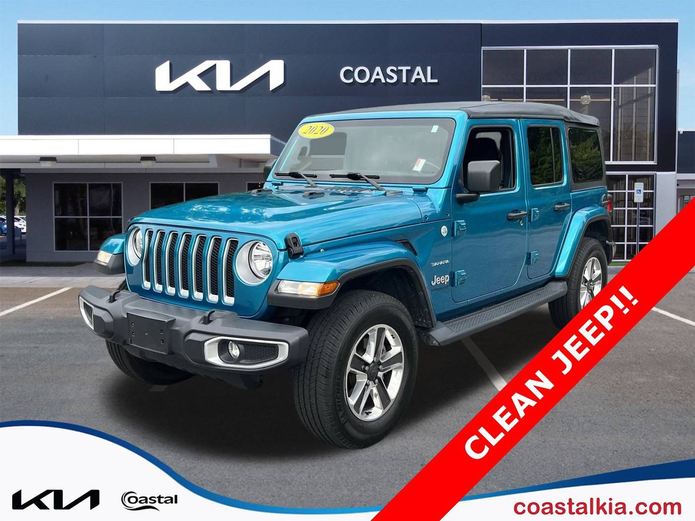 2020 Jeep Wrangler Sahara — SUV — 47,147 mi — Wilmington, NC