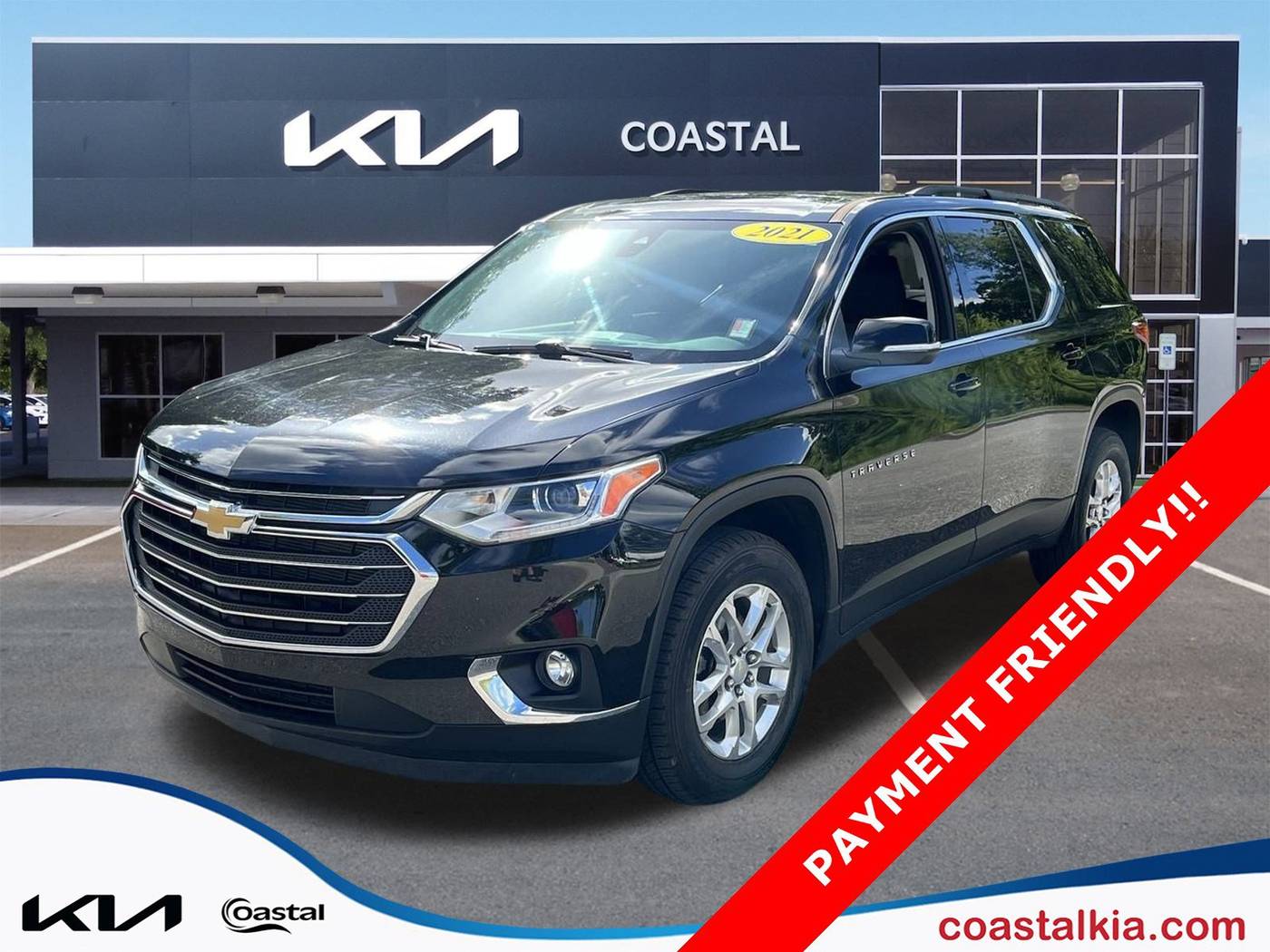 2021 Chevrolet Traverse LT Cloth — SUV — 49,042 mi — Wilmington, NC