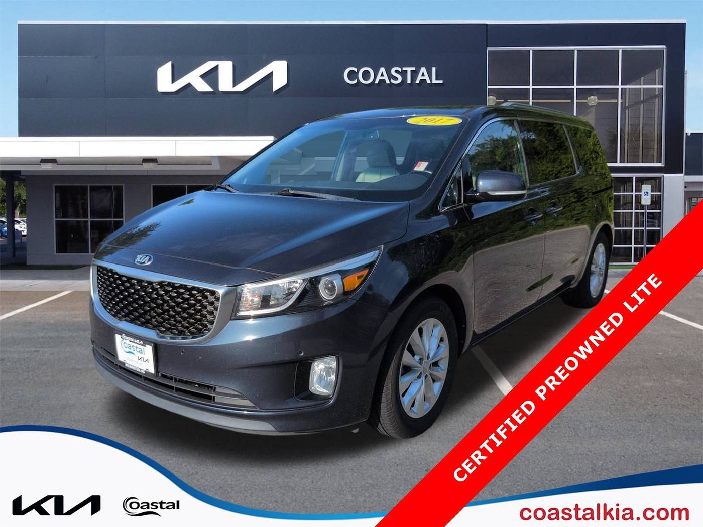 2017 Kia Sedona EX — Minivan — 73,850 mi — Wilmington, NC