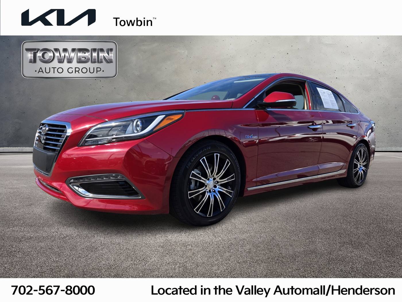 2016 Hyundai Sonata Hybrid Limited — Sedan — 39,147 mi — Henderson, NV