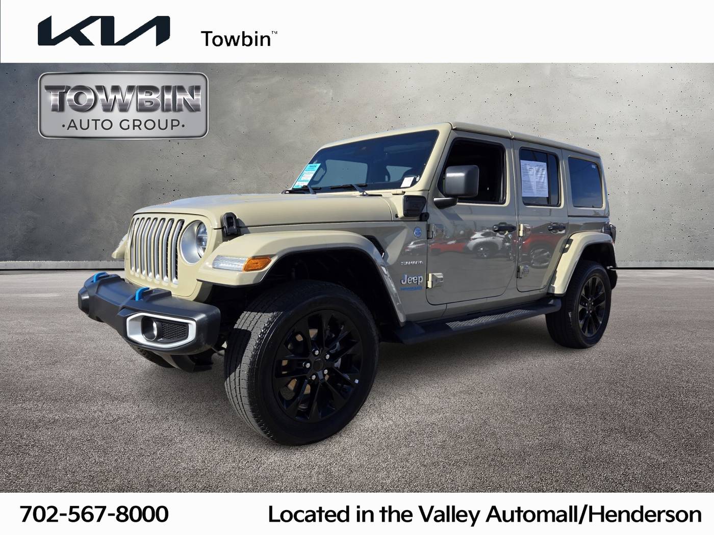 2022 Jeep Wrangler Sahara 4xe — SUV — 16,966 mi — Henderson, NV
