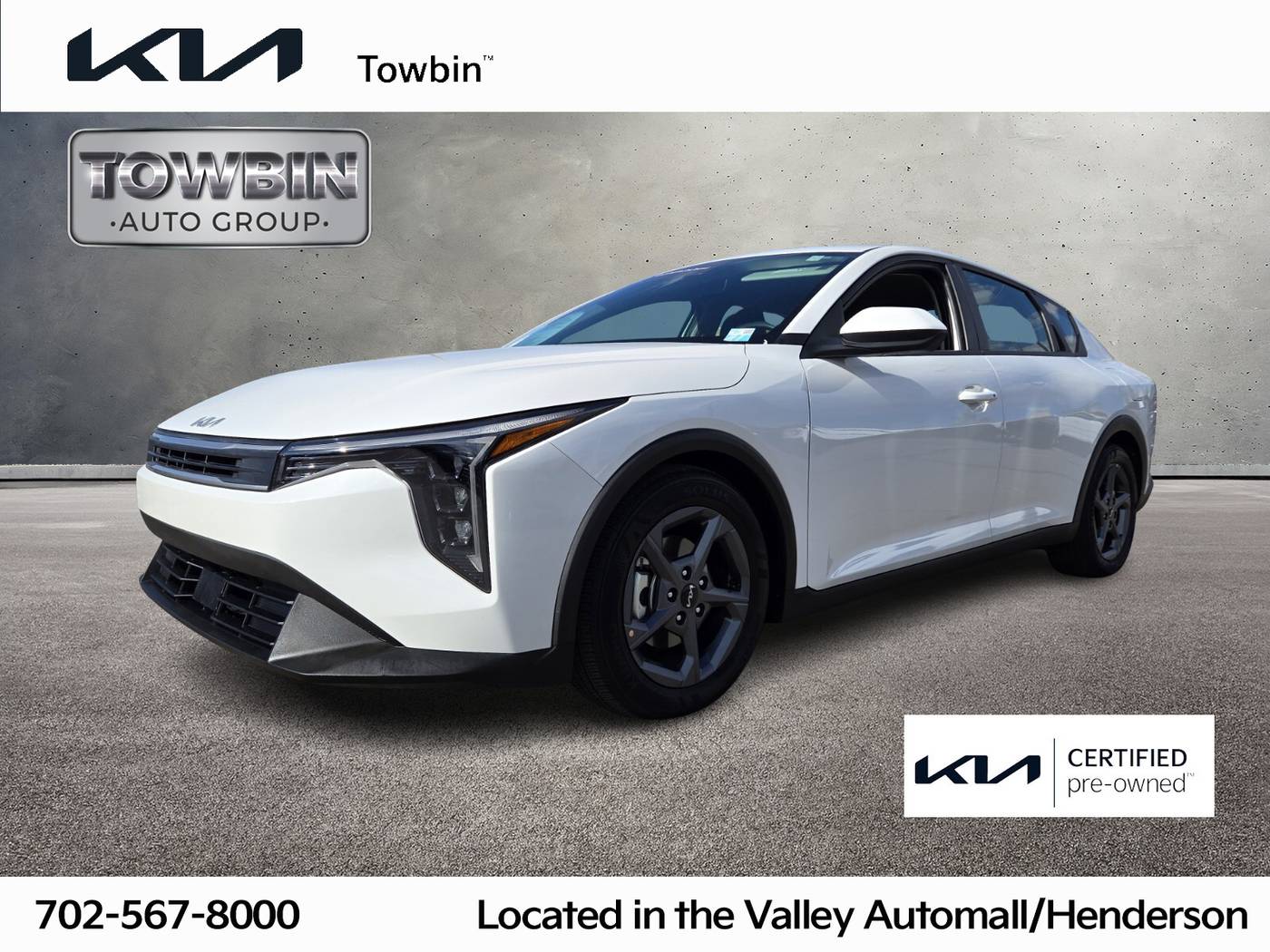 2025 Kia K4 LXS — Sedan — 5,460 mi — Henderson, NV