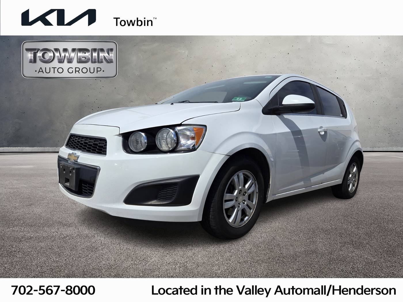 2015 Chevrolet Sonic LT — Hatchback — 105,400 mi — Henderson, NV