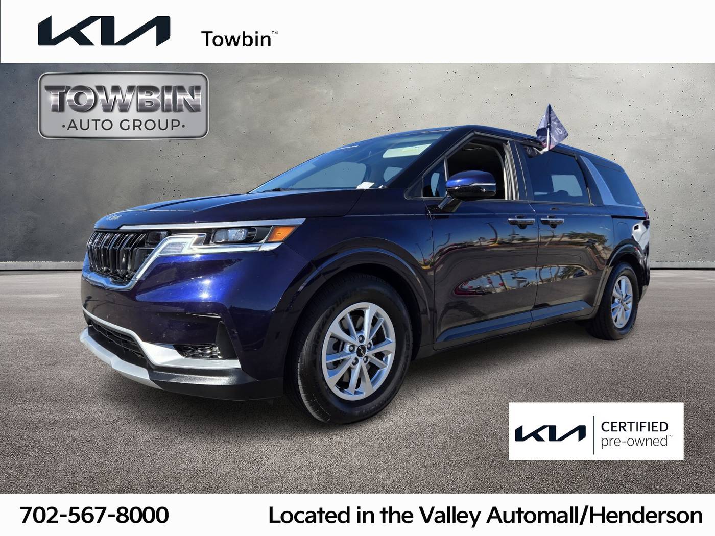 2022 Kia Carnival LXS — Minivan — 53,395 mi — Henderson, NV