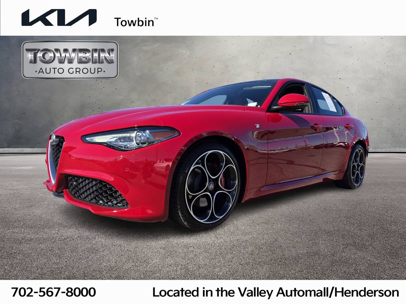 2023 Alfa Romeo Giulia Ti — Sedan — 4,892 mi — Henderson, NV