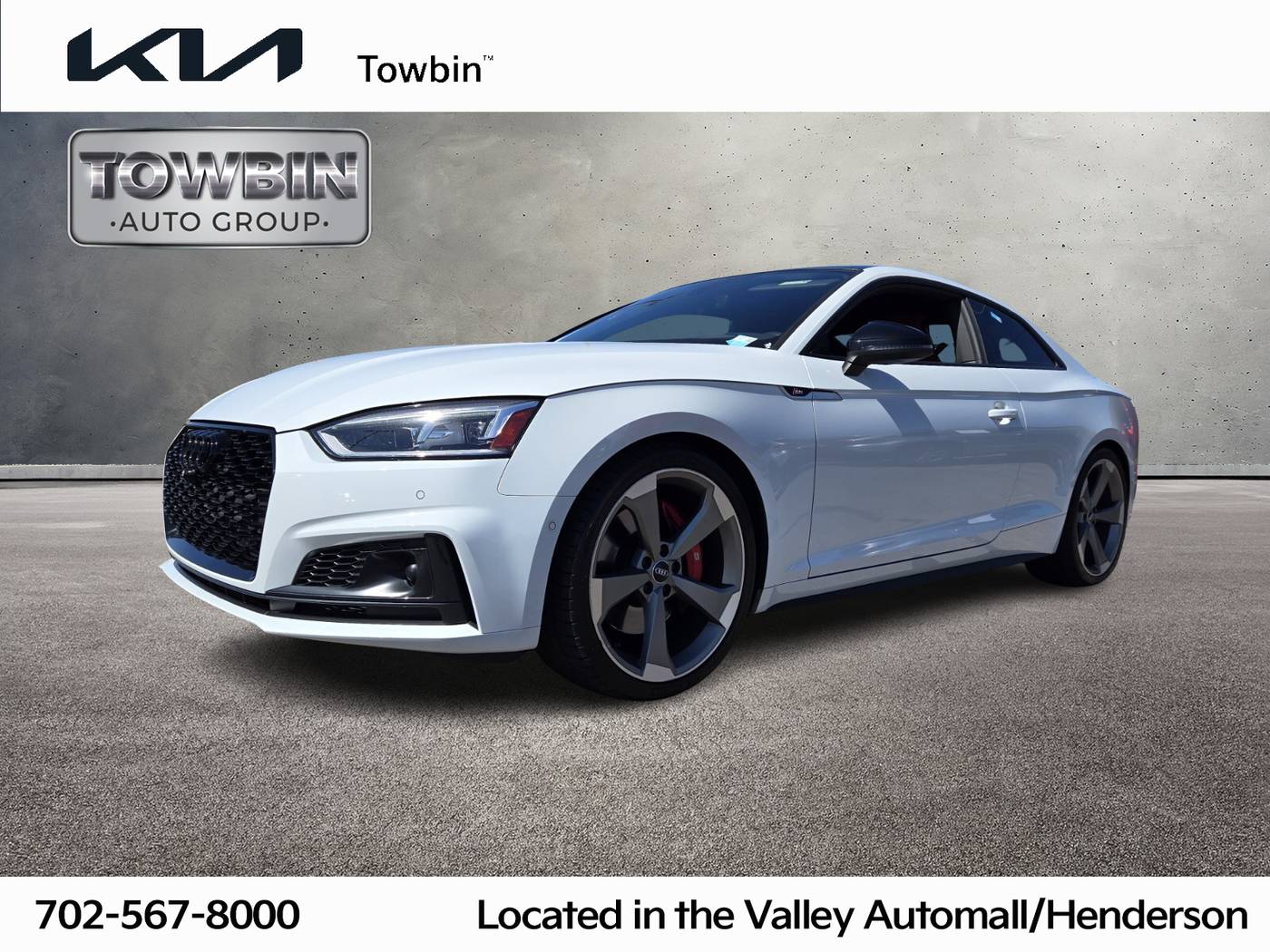 2019 Audi S5 Prestige — Coupe — 29,216 mi — Henderson, NV