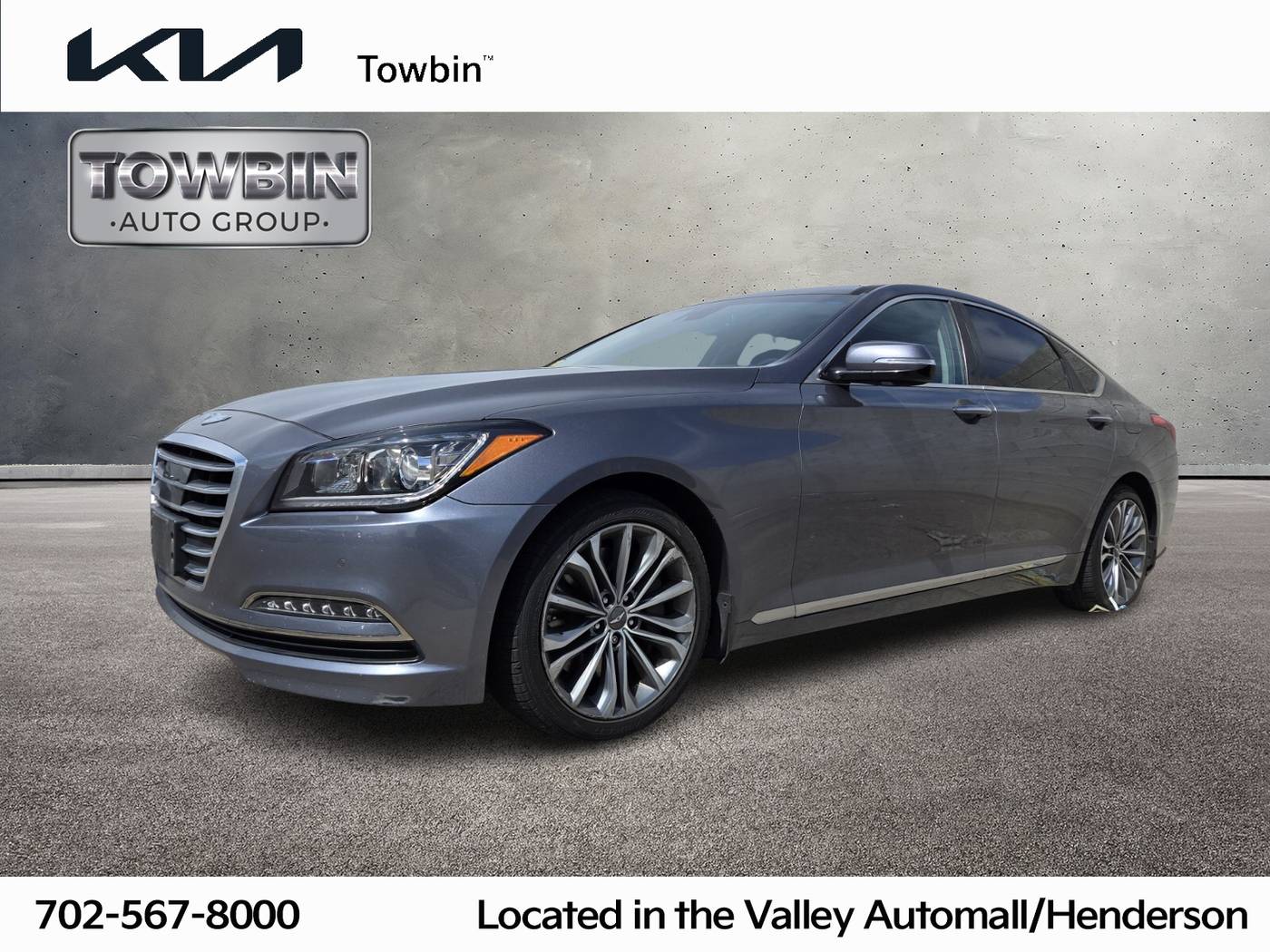 2016 Hyundai Genesis 3.8 — Sedan — 75,040 mi — Henderson, NV