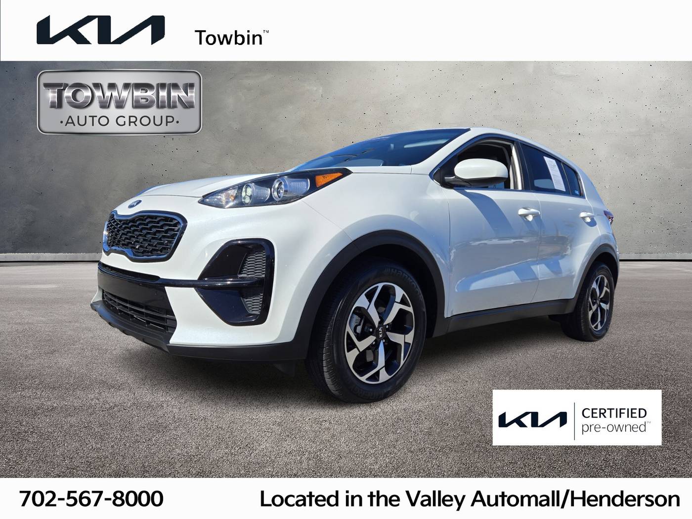 2021 Kia Sportage LX — SUV — 63,796 mi — Henderson, NV