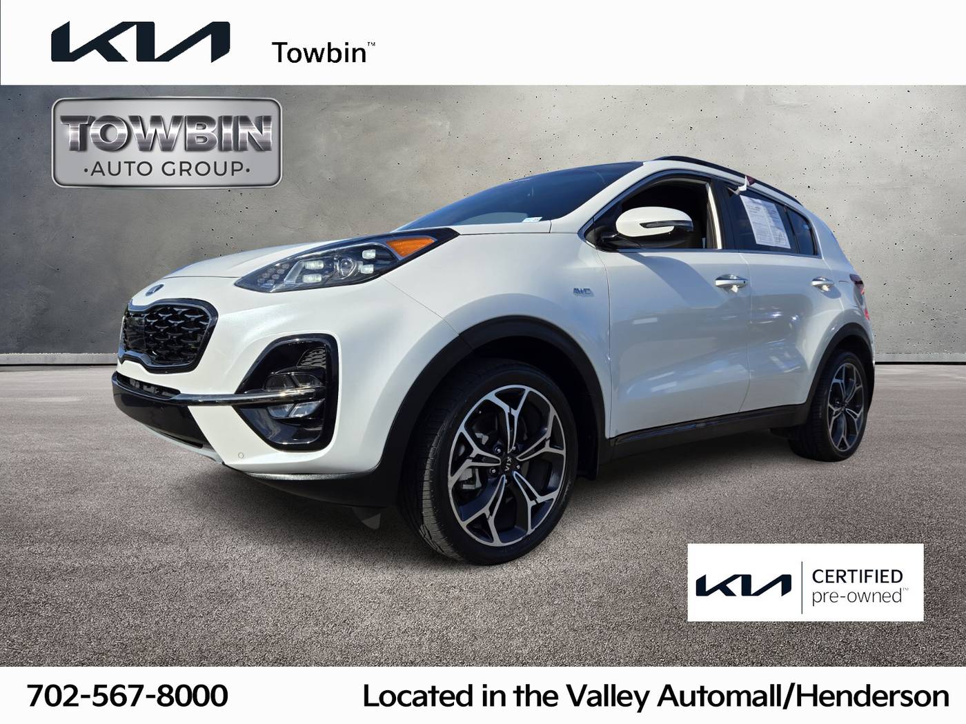 2020 Kia Sportage SX Turbo — SUV — 51,558 mi — Henderson, NV
