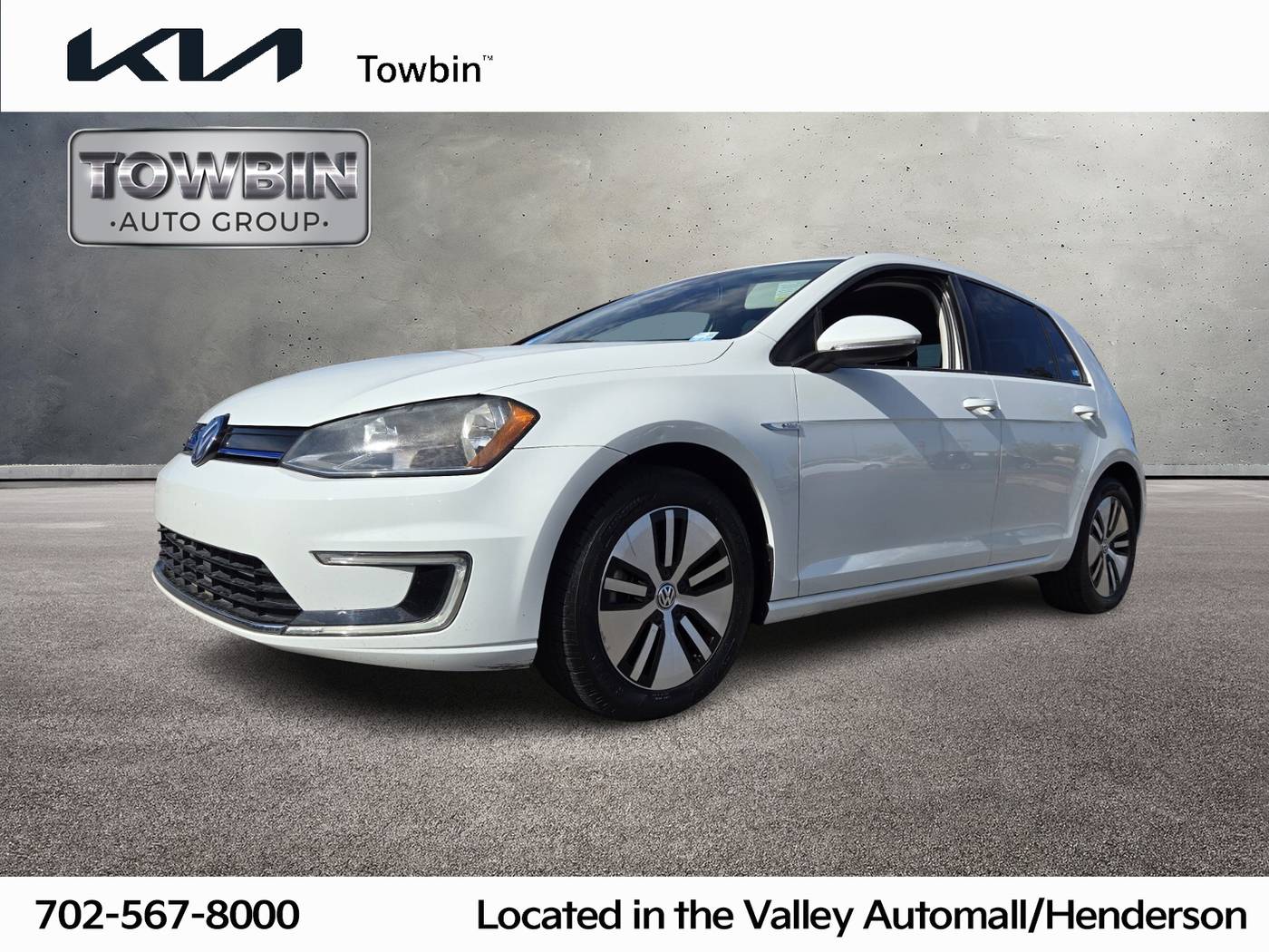 2016 Volkswagen e-Golf SE — Hatchback — 48,766 mi — Henderson, NV