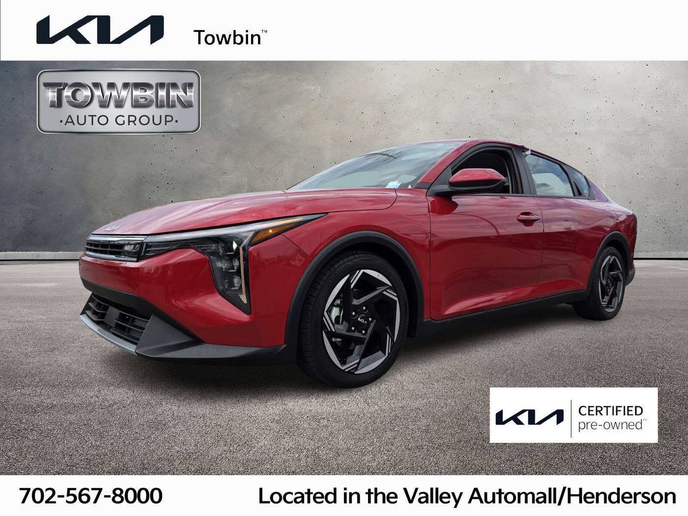 2025 Kia K4 EX — Sedan — 10,252 mi — Henderson, NV