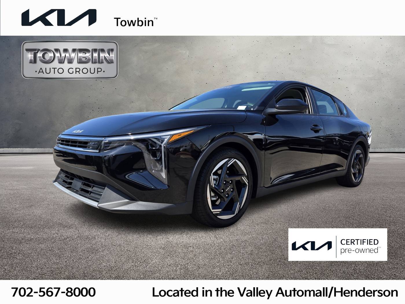 2025 Kia K4 EX — Sedan — 5,535 mi — Henderson, NV