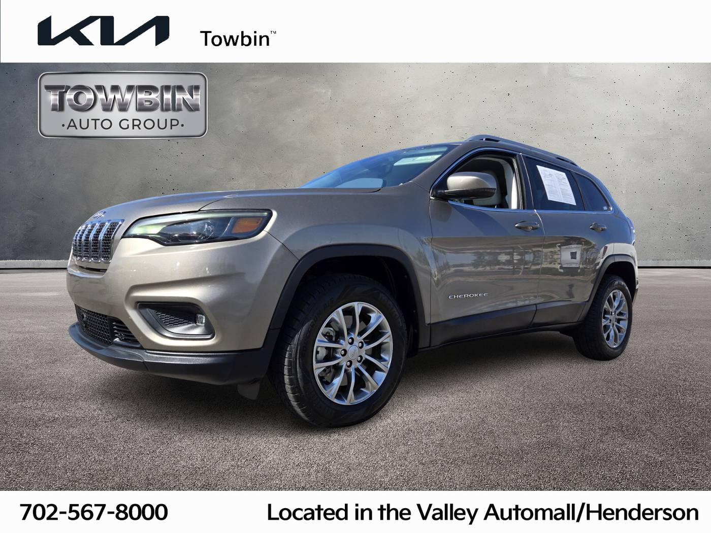 2021 Jeep Cherokee Latitude Lux — SUV — 61,773 mi — Henderson, NV