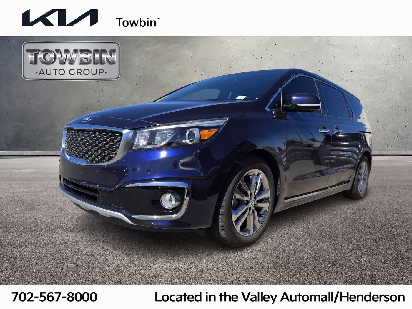 2018 Kia Sedona SX-L — Minivan — 50,515 mi — Henderson, NV