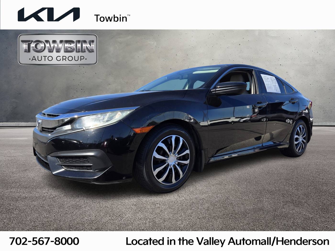 2016 Honda Civic LX — Sedan — 96,779 mi — Henderson, NV