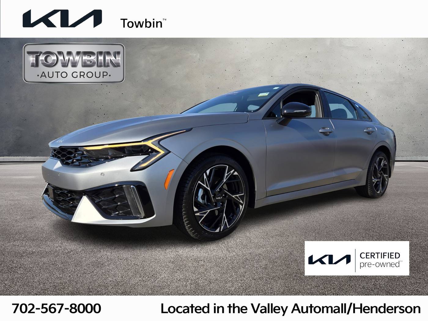 2025 Kia K5 GT-Line — Sedan — 3,771 mi — Henderson, NV