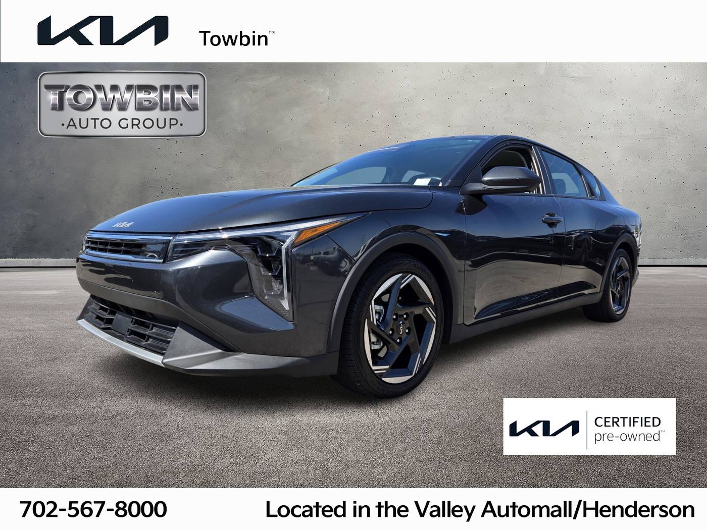 2025 Kia K4 EX — Sedan — 5,689 mi — Henderson, NV