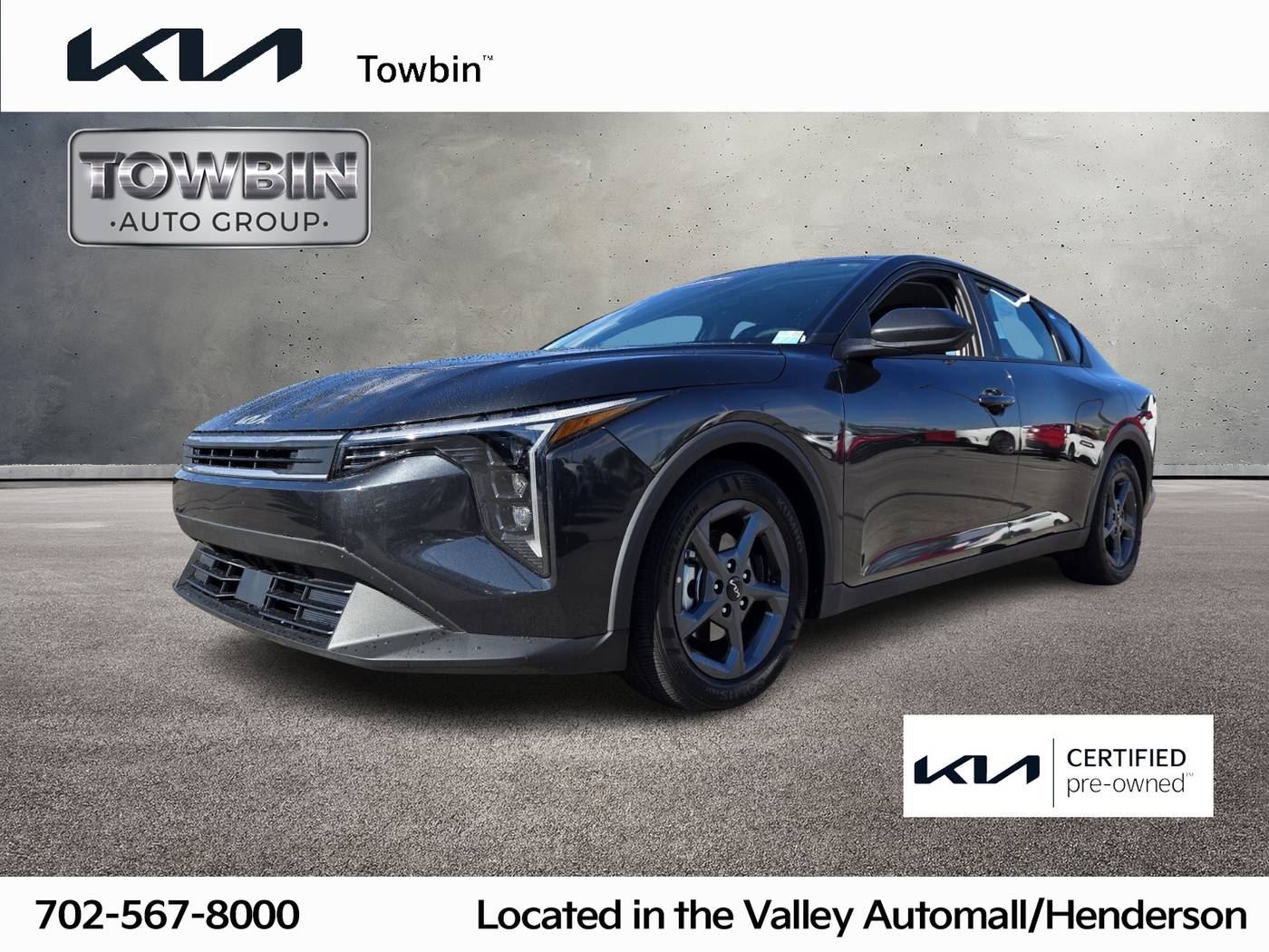 2025 Kia K4 LXS — Sedan — 2,990 mi — Henderson, NV