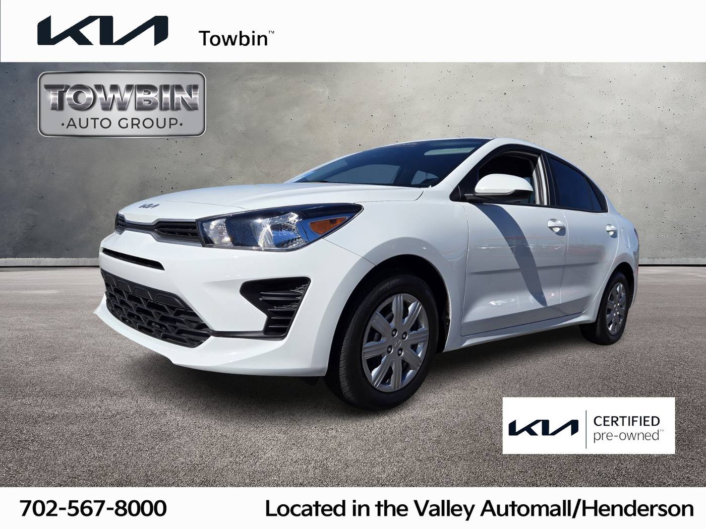 2023 Kia Rio LX — Sedan — 26,508 mi — Henderson, NV