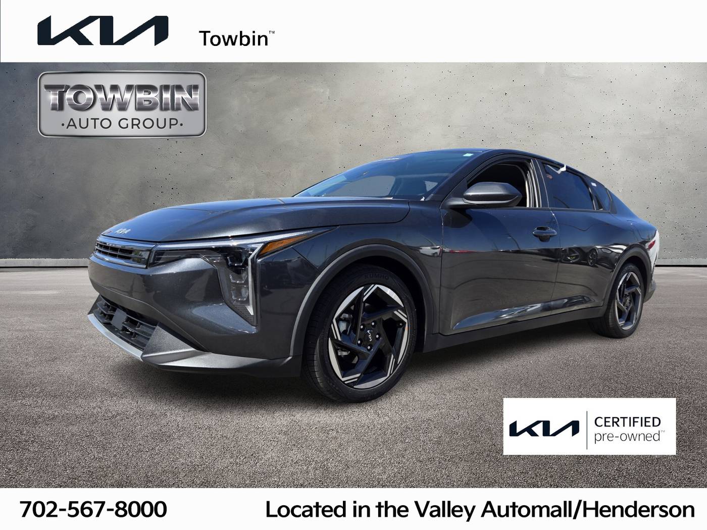 2025 Kia K4 EX — Sedan — 4,959 mi — Henderson, NV