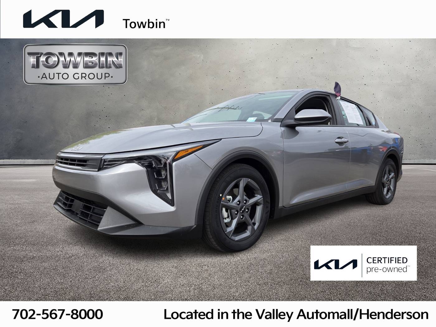 2025 Kia K4 LXS — Sedan — 3,224 mi — Henderson, NV