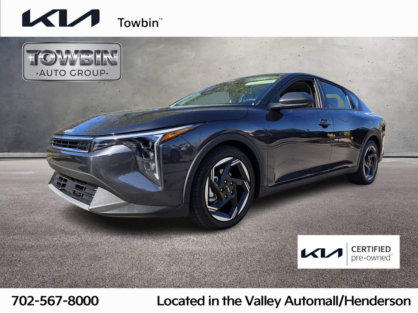 2025 Kia K4 EX — Sedan — 7,386 mi — Henderson, NV