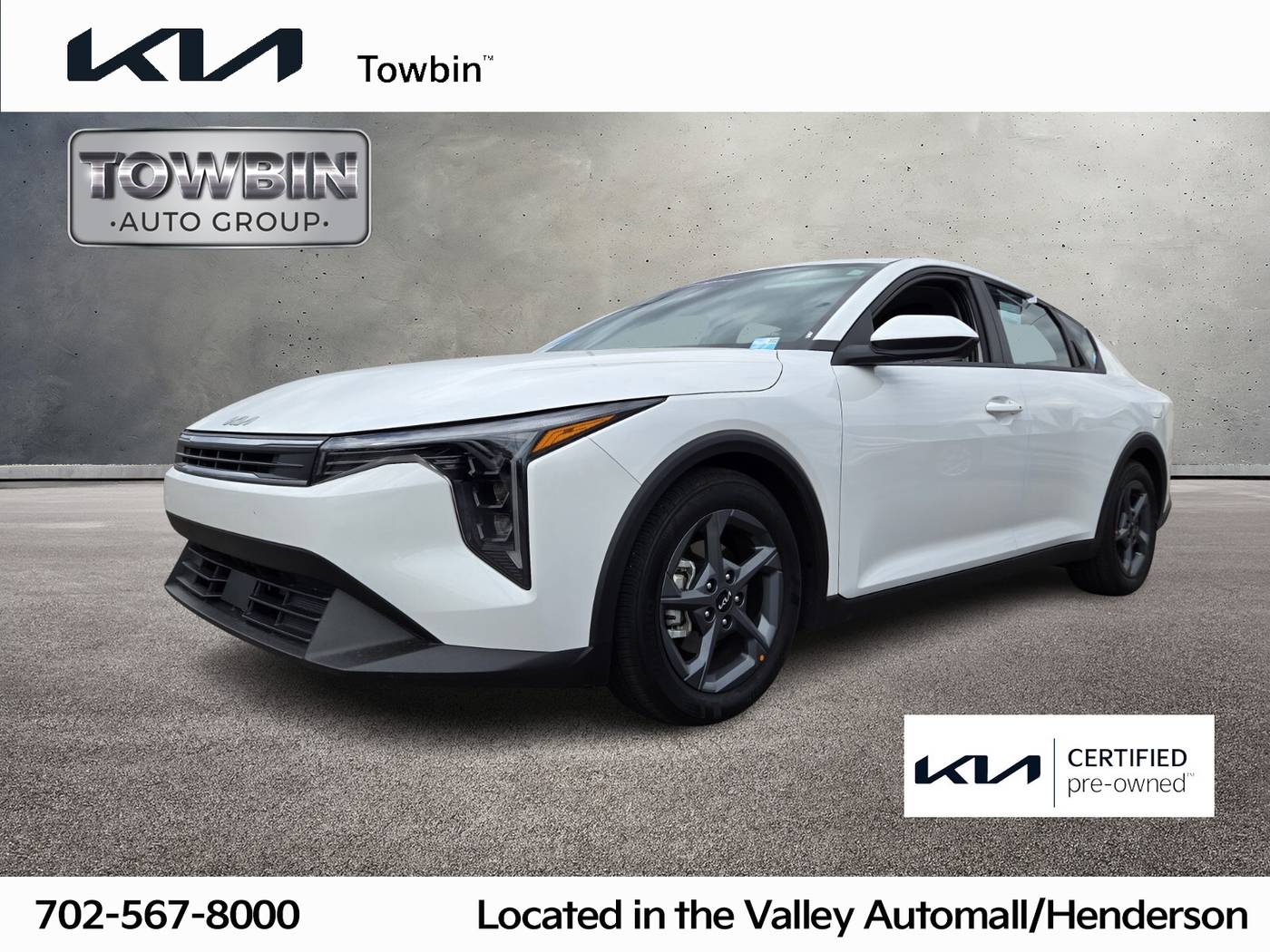 2025 Kia K4 LXS — Sedan — 5,624 mi — Henderson, NV