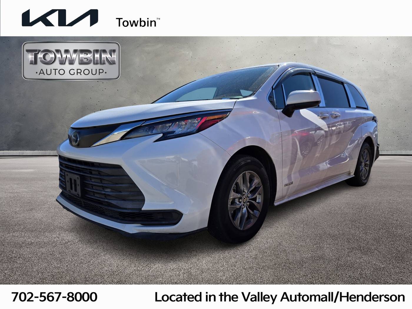 2021 Toyota Sienna LE — Minivan — 133,236 mi — Henderson, NV
