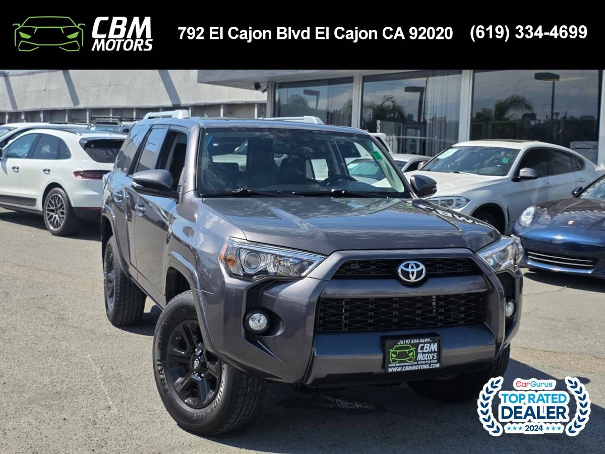 2018 Toyota 4Runner SR5 Premium — SUV — 87,289 mi — El Cajon, CA