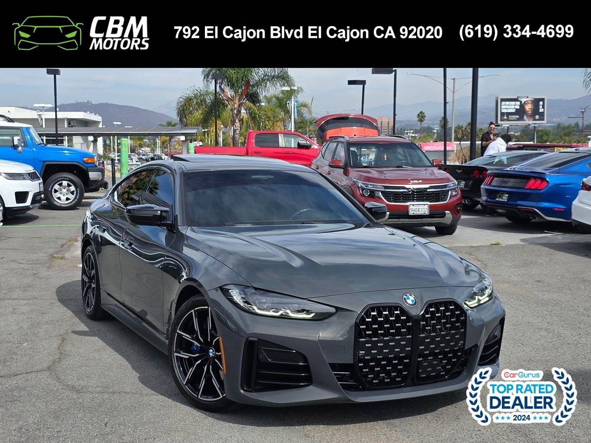 2022 BMW 4 Series M440i — Sedan — 88,252 mi — El Cajon, CA