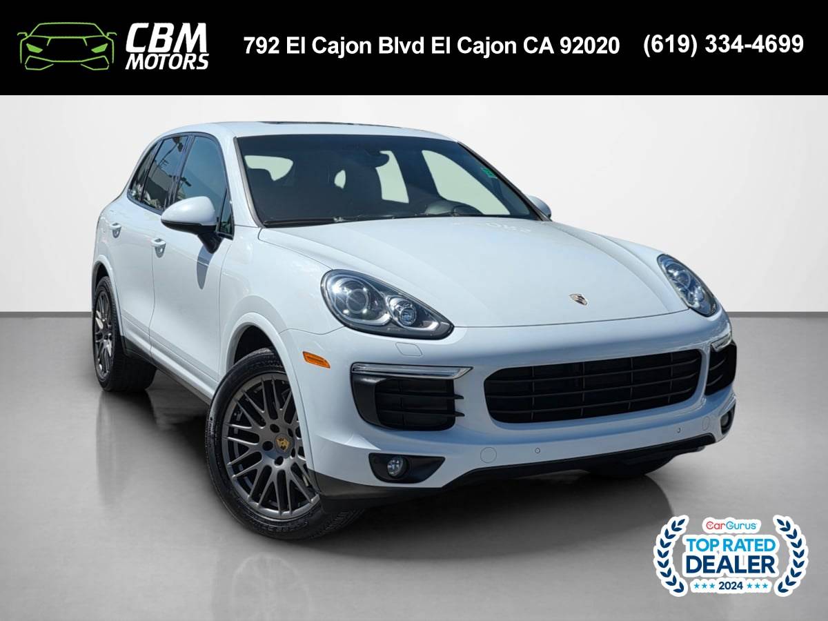 2018 Porsche Cayenne Platinum Ed. — SUV — 78,378 mi — El Cajon, CA