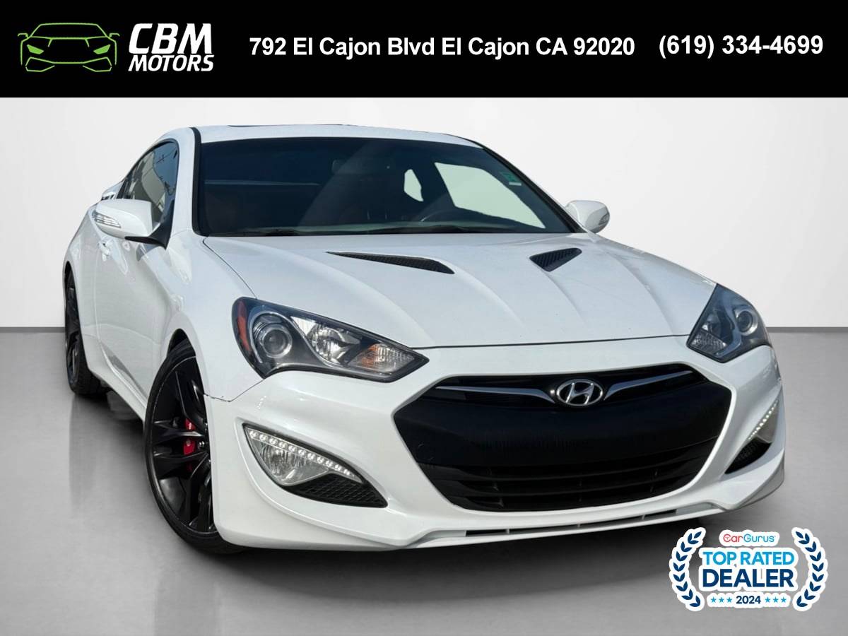 2016 Hyundai Genesis Coupe 3.8 Ultimate — Coupe — 105,644 mi — El Cajon, CA