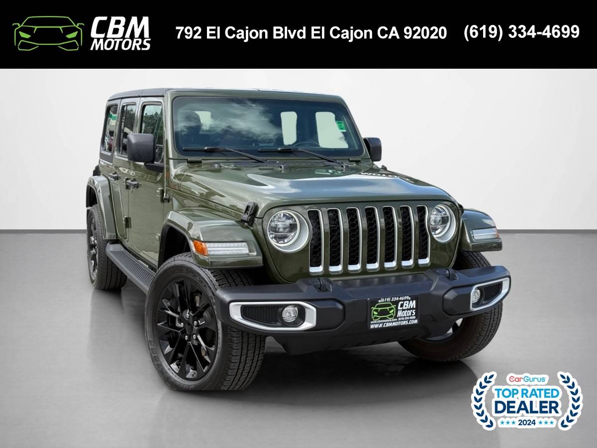 2021 Jeep Wrangler Sahara 4xe — SUV — 53,794 mi — El Cajon, CA
