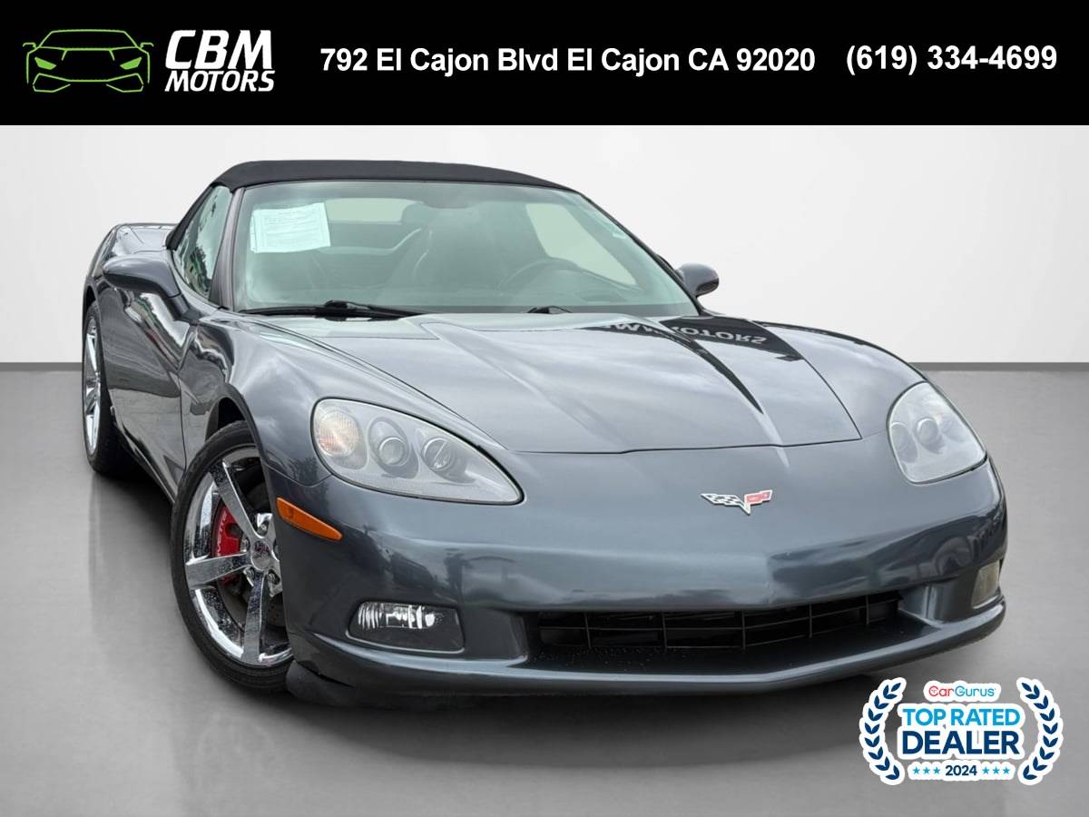 2009 Chevrolet Corvette 3LT — Convertible — 42,600 mi — El Cajon, CA