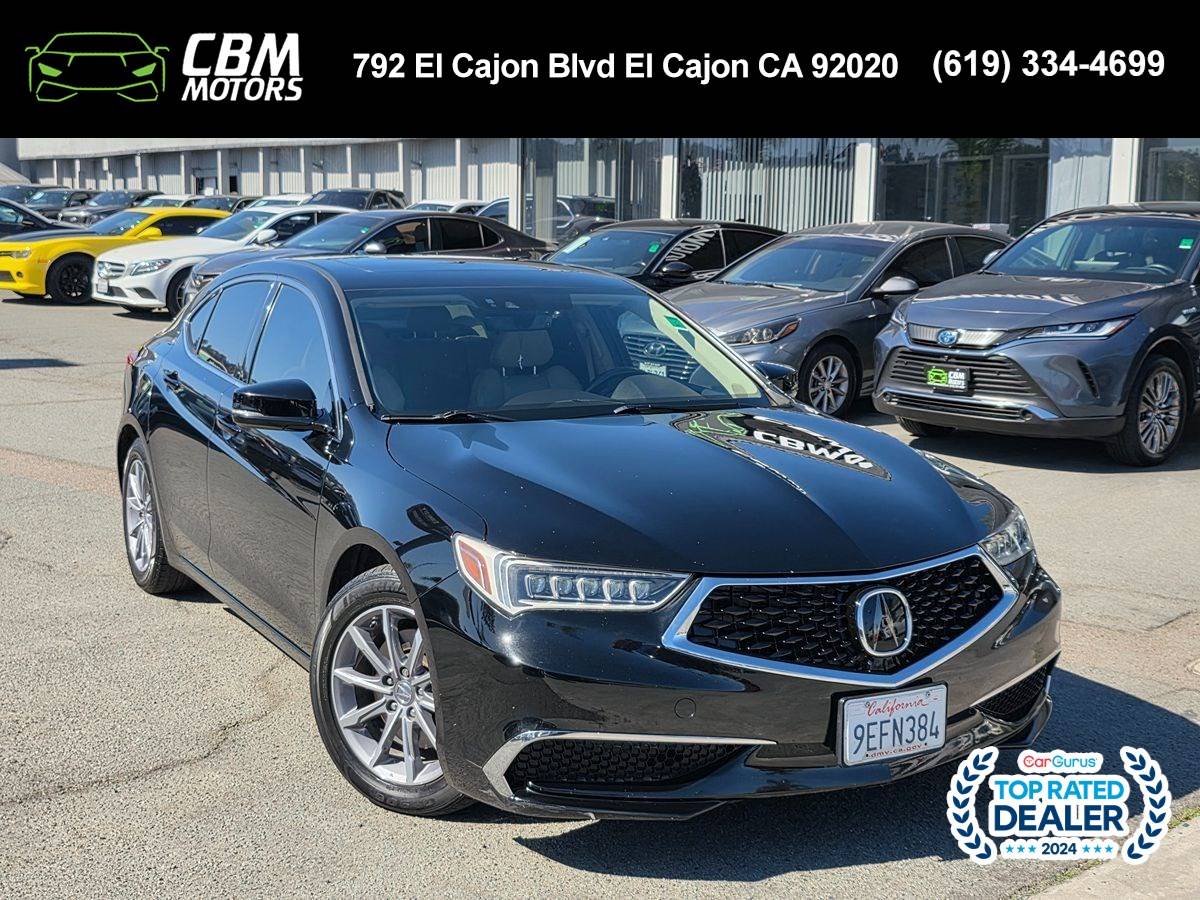 2018 Acura TLX Technology Package — Sedan — 66,564 mi — El Cajon, CA