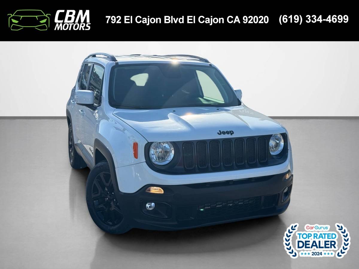 2018 Jeep Renegade Altitude — SUV — 87,158 mi — El Cajon, CA