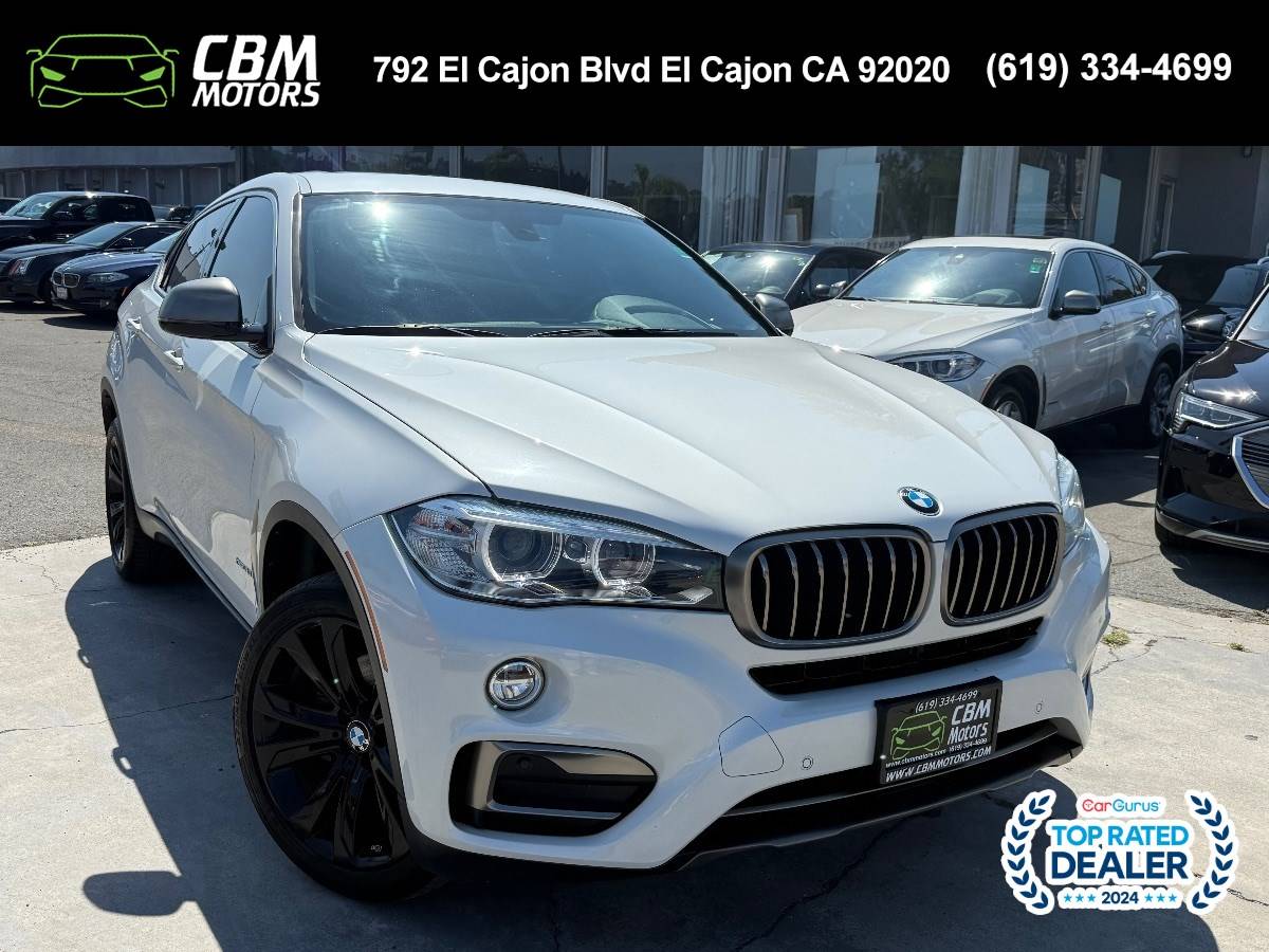 2018 BMW X6 35i — SUV — 87,231 mi — El Cajon, CA