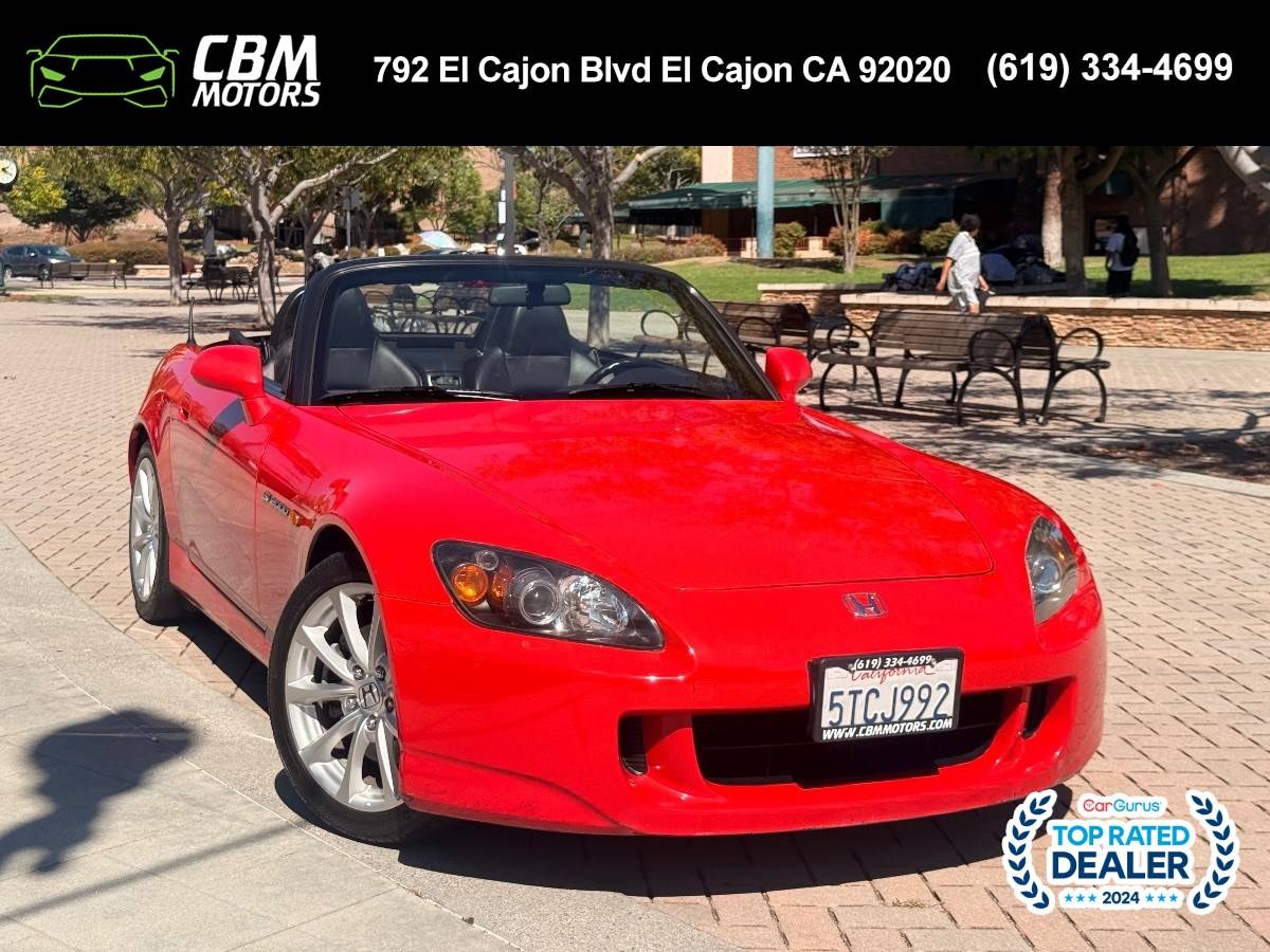 2006 Honda S2000 Base — Convertible — 96,700 mi — El Cajon, CA