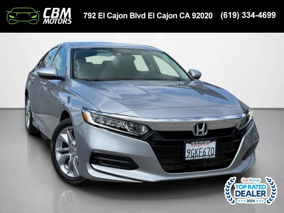 2020 Honda Accord LX — Sedan — 75,604 mi — El Cajon, CA
