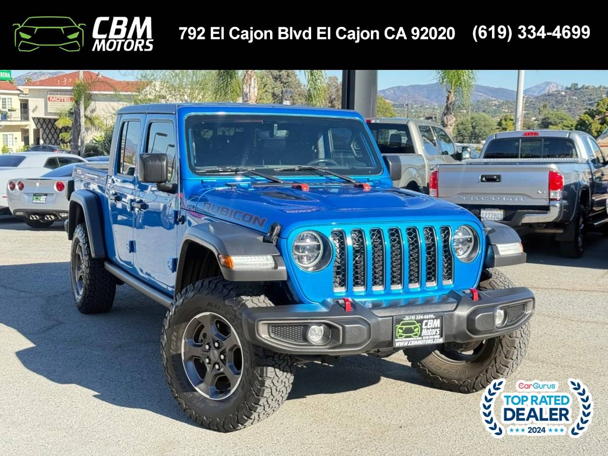 2021 Jeep Gladiator Rubicon — Pickup Truck — 62,135 mi — El Cajon, CA