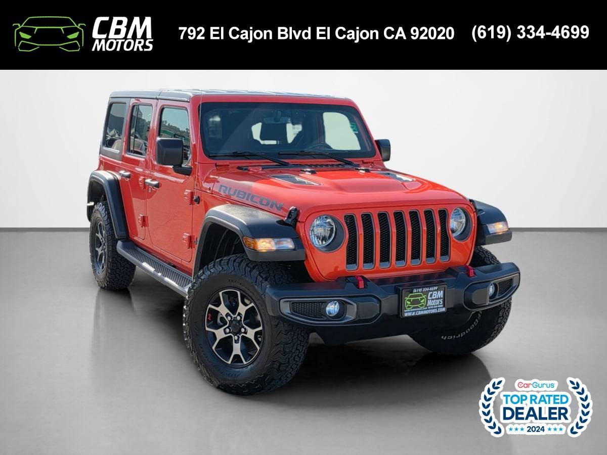 2019 Jeep Wrangler Rubicon — SUV — 37,631 mi — El Cajon, CA