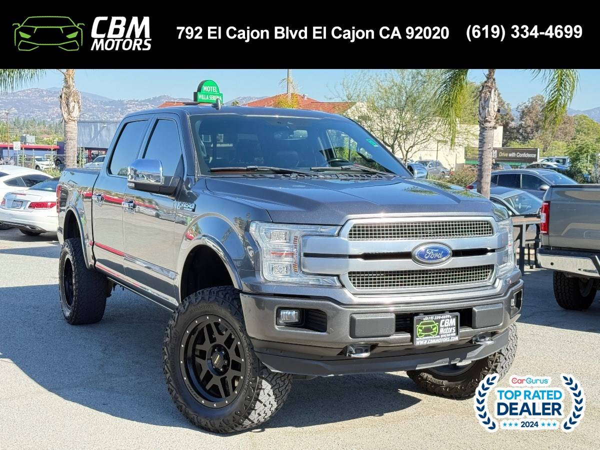 2019 Ford F-150 Platinum — Pickup Truck — 91,883 mi — El Cajon, CA