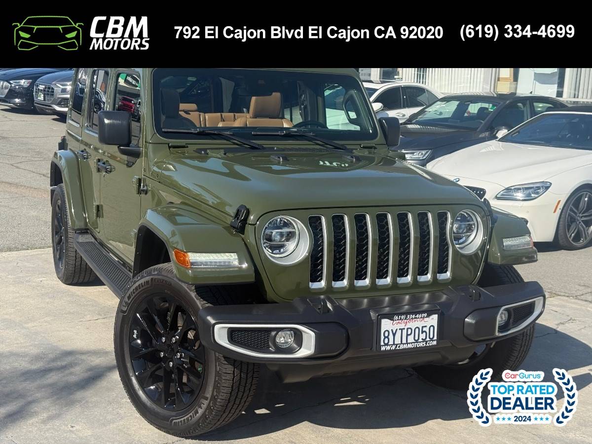 2021 Jeep Wrangler Sahara 4xe — SUV — 53,973 mi — El Cajon, CA