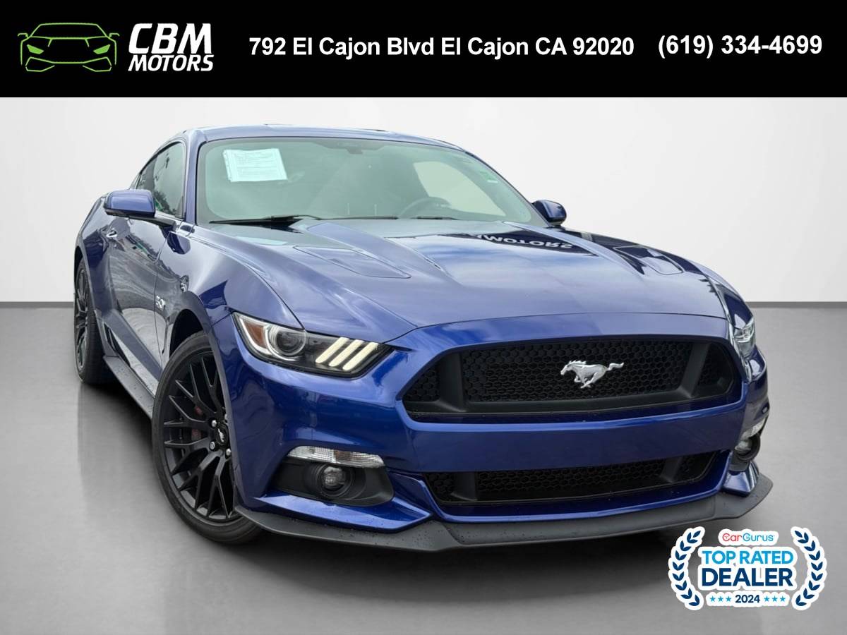 2016 Ford Mustang GT Premium — Coupe — 53,085 mi — El Cajon, CA