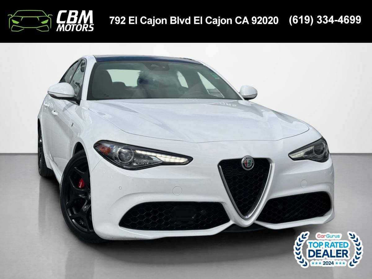 2022 Alfa Romeo Giulia Ti — Sedan — 51,480 mi — El Cajon, CA